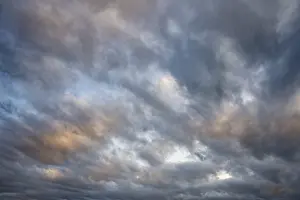 Cloud Formations In Germany Impressions: Dramatic cloud formation, filling the format