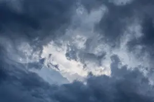 Cloud Formation Germany Impressions: Dramatic cloud formation in front of a summer thunderstorm