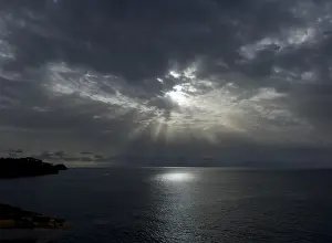 Dramatic Cloud Formation Impressions: Dramatic cloud formation, thunderstorm atmosphere
