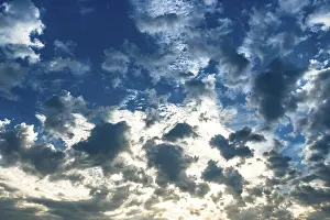 Evening Light In Florence Impressions: Dramatic clouds in the sky, Florence