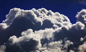Thunderstorm Atmosphere Impressions: Dramatic cloudscape with (cumulus) clouds