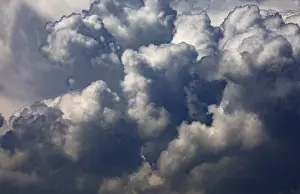 Cumulus Clouds Impressions: Dramatic cloudscape with (cumulus) clouds