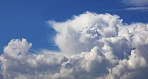 Thunderstorm Atmosphere Impressions: Dramatic cloudscape with (cumulus) clouds