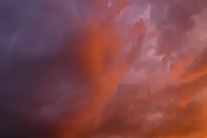 Cloud Formation Europe Impressions: Dramatic cloudy sky against thunderstorm