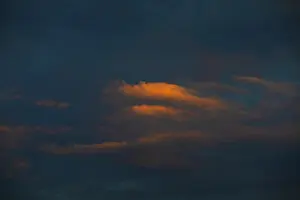Atmospheric Light Mood Impressions: Dramatic red cloudscape at dusk