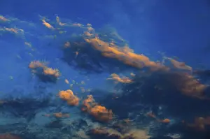 Dramatic Clouds Europe Impressions: Dramatic red cloudscape at dusk