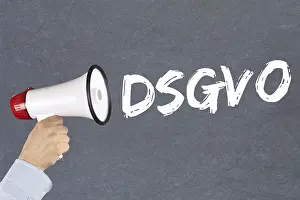 Stuttgart Germany Impressions: DSGVO Basic Data Protection Regulation