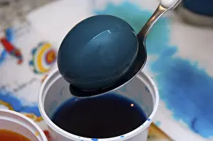 Traditional Easter Customs Impressions: Dyeing/ coloring Easter Eggs