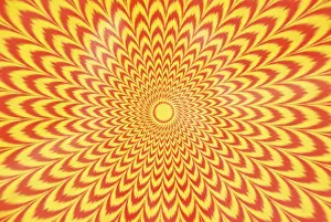 Dynamic Pattern Impressions: Dynamic pattern, orange, yellow