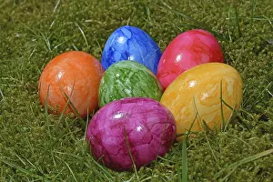 Colorful Easter Eggs Impressions: Easter egg, eggs, Easter, Easter