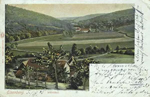 Exact Date Unknown Historical Image Impressions: Eisenberg in Thuringia, Thuringia