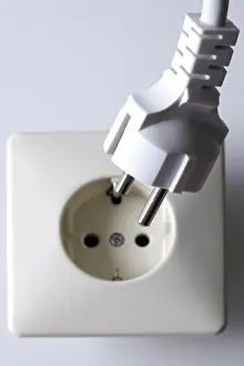Electric Power Wire Impressions: Electrical plug and outlet (socket)