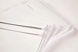 Office Supply Impressions: Envelopes, white, reverse side