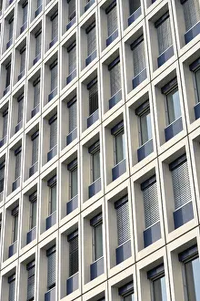 Deserted Building Exterior Impressions: Facade of a B