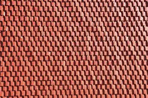 Deserted Building Exterior View Impressions: Facade cladding made of red textured panel
Faade cladding made of red textured panel