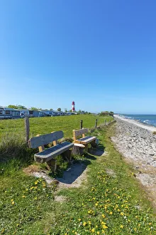 Blue Sky Scenery Europe Impressions: Falshoeft lighthouse, navigation