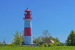 Impression encadrée : Phare de Falshoeft, navigation.