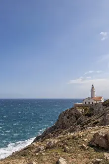 Far De Capdepera Lighthouse Impressions: Far de Capdepera lighthouse, cliffs