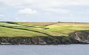 River Emme Waterfront Scene Impressions: Fields and Farms Cliffs over cliffs