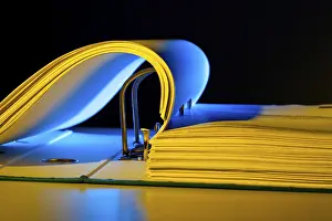 European Contract Files Impressions: A file folder with documents and papers