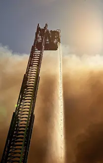Firefighter At Work Impressions: Firefighter at work