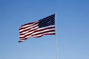 Waving American Flag Impressions: US flag