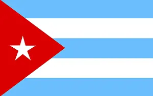 Caribbean Island Flag Impressions: Flag of Cuba