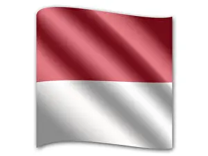 Monaco Flag Impressions: Flag of Monaco