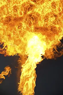 Red Flame Impressions: Flames