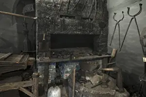 Bavaria Museum Impressions: Former forge with forging tools