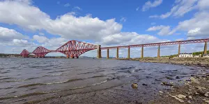 Impressions de Pont de Forth sur le Firth of Forth, South Queensferry, Édimbourg, Écosse, Royaume-Uni Pont Du Forth Impressions: Pont de Forth sur le Firth of Forth
