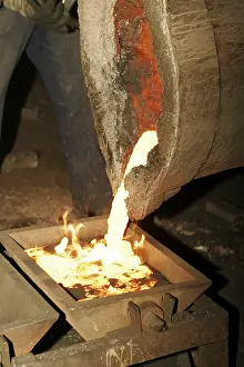 Industrial Plant Impressions: In a foundry