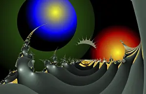 Fractal Geometry Impressions: Fractal object