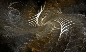 Abstract Computer Graphics Impressions: Fractal object