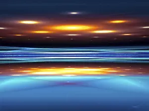 Art Numérique Impressions: Fond d'écran en perspective fractale - image générée par ordinateur abstraite.