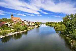 Brandenburg Waterway Impressions: Furstenberg Oder on the Oder-Spree Canal