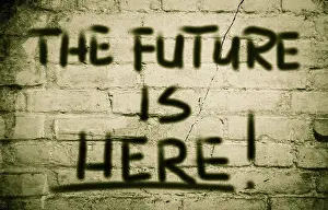 Symbolic Picture Impressions: The Future Is Here Concept