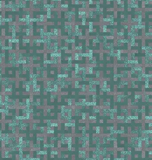 Full Frame Background Image Impressions: Geometric pattern with teal and gray rectangles creating an abstract