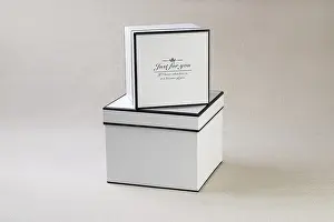 Handicraft Packaging Impressions: Gift boxes one on another