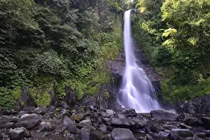 Bali Waterfall Impressions: Great Git Git waterfall, central Bali