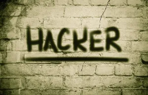 Data Security Risks Impressions: Hacker Concept
