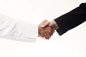 Businessman Handshake Impressions: Handshake