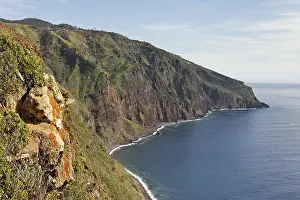 Rock Formations Madeira Impressions: High cliffs at the lighthouse of