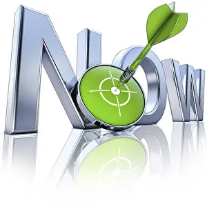 Computer Graphic Art Impressions: high resolution rendering of a now icon