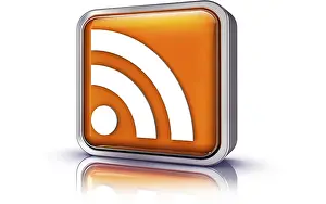 Computer Graphic Image Impressions: High resolution rendering of a RSS icon