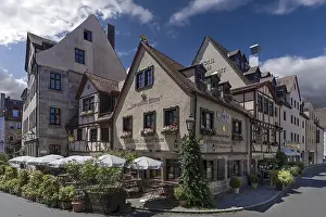 Middle Europe Historical Image Impressions: Historic bratwurst kitchen, first mentioned in a document in 1419