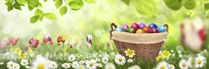 Traditional Easter Decorations Impressions: Idyll at Easter