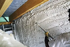 Construction Site Work Impressions: Interior plastering work