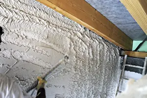 Building Construction Process Impressions: Interior plastering work