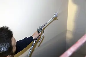 Construction Site Worker Impressions: Interior plastering work
